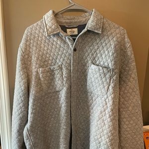 Marine Layer Button up Quilt jacket